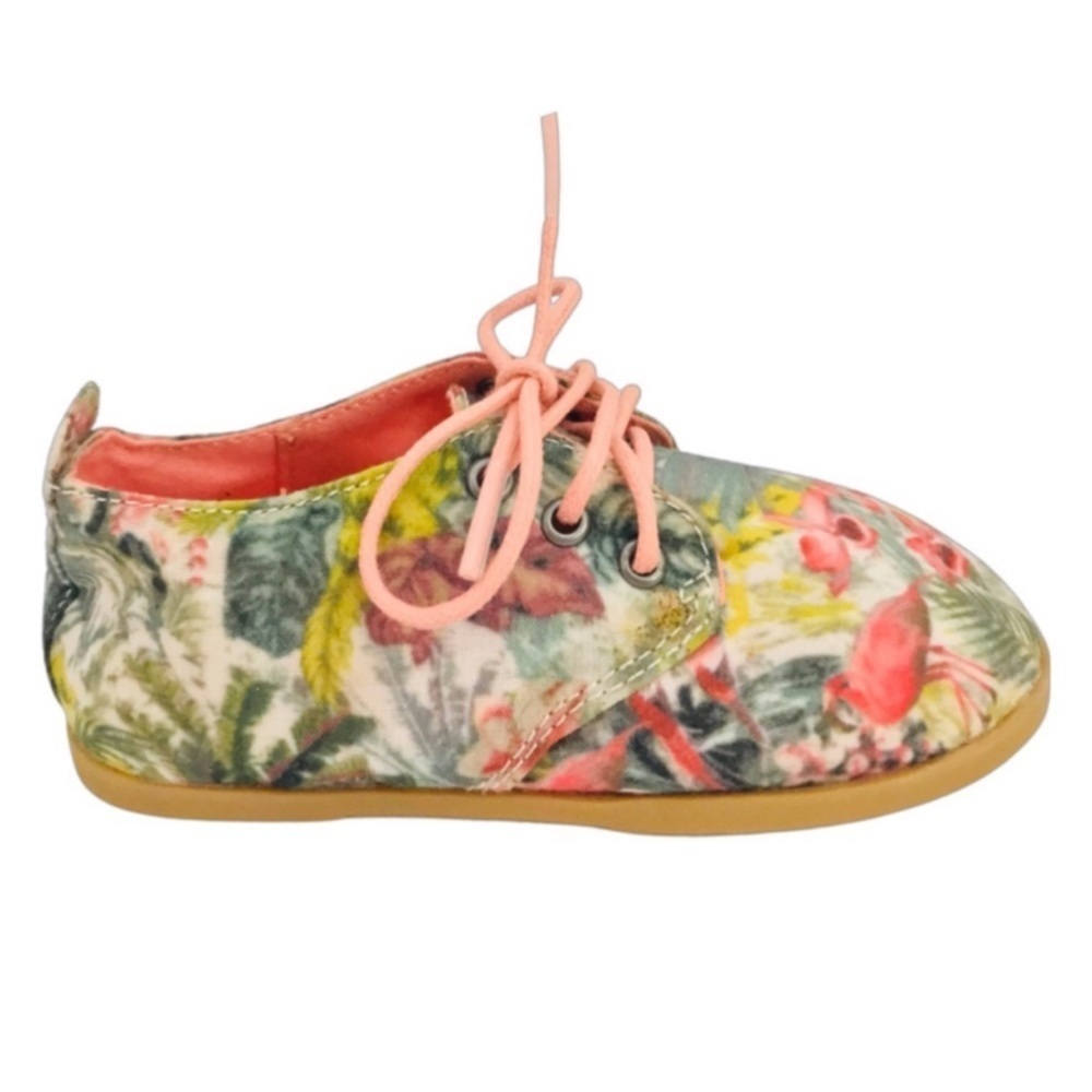 BABY ZARA • Floral Derby Met Bluchers Walkers Shoes - Picture 2 of 11